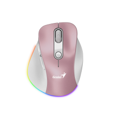 Mouse Genius Ergo 9000S Pro Gris/Rosa