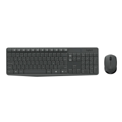 Teclado + Mouse Logitech Inalámbrico MK235