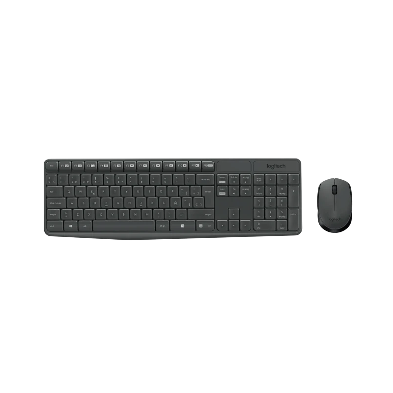 Teclado + Mouse Logitech Inalámbrico MK235 Teclado + Mouse Logitech Inalámbrico MK235