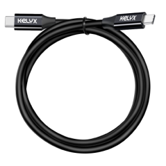 Cable Kelyx USB-C 65W 10Gbps 1m Negro