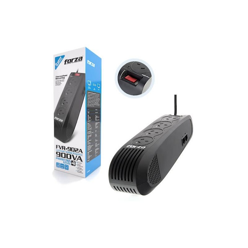 Estabilizador Forza FVR-902A 1000VA Estabilizador Forza FVR-902A 1000VA