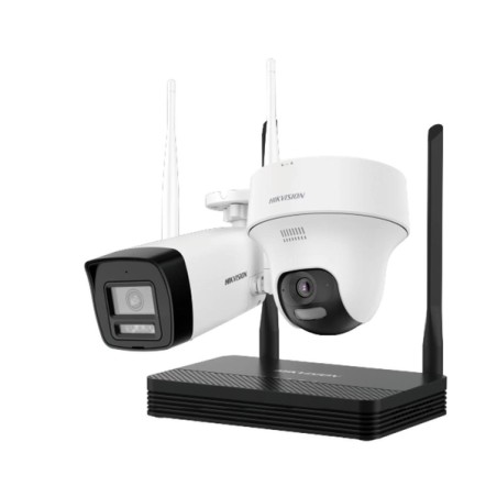 Hikvision Easy Link Kit NVS + 2 cámaras 2MP