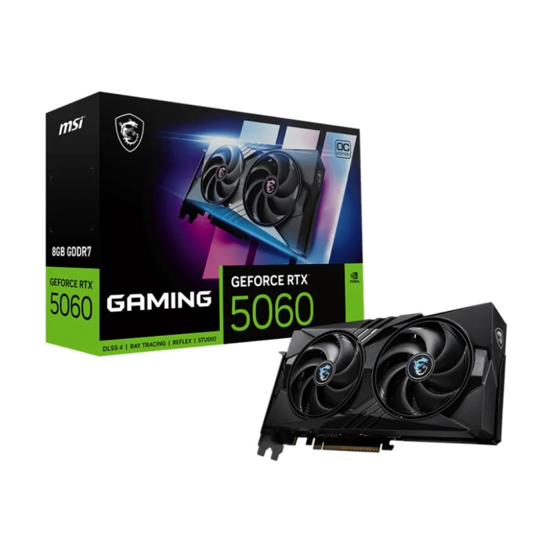 MSI GeForce RTX 5060 8GB GAMING OC MSI GeForce RTX 5060 8GB GAMING OC
