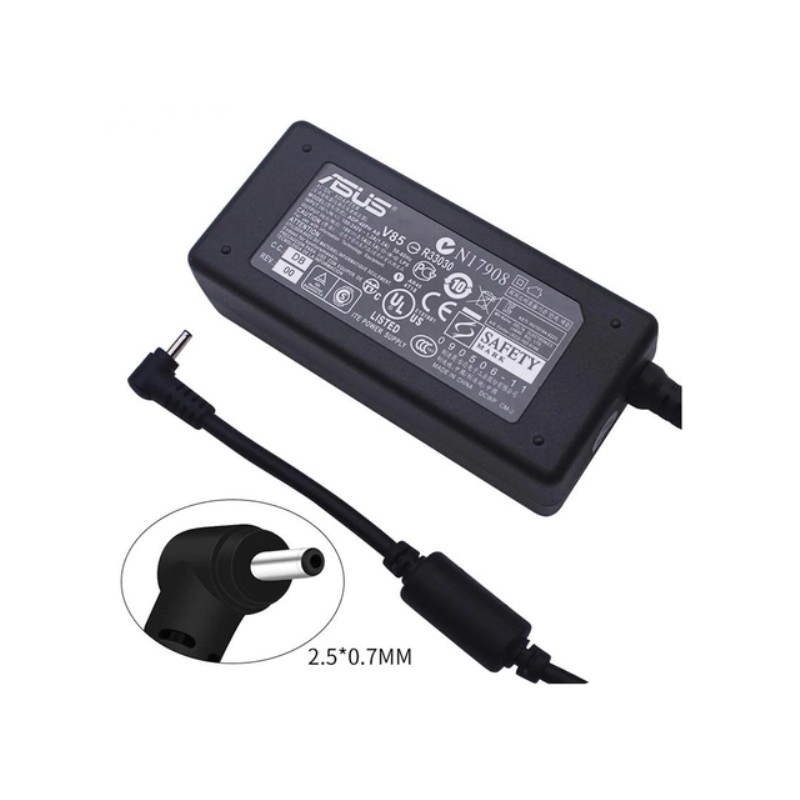 Cargador ProBattery 40W 19V 2.1A Asus DC 2.5x0.7 Cargador ProBattery 40W 19V 2.1A Asus DC 2.5x0.7