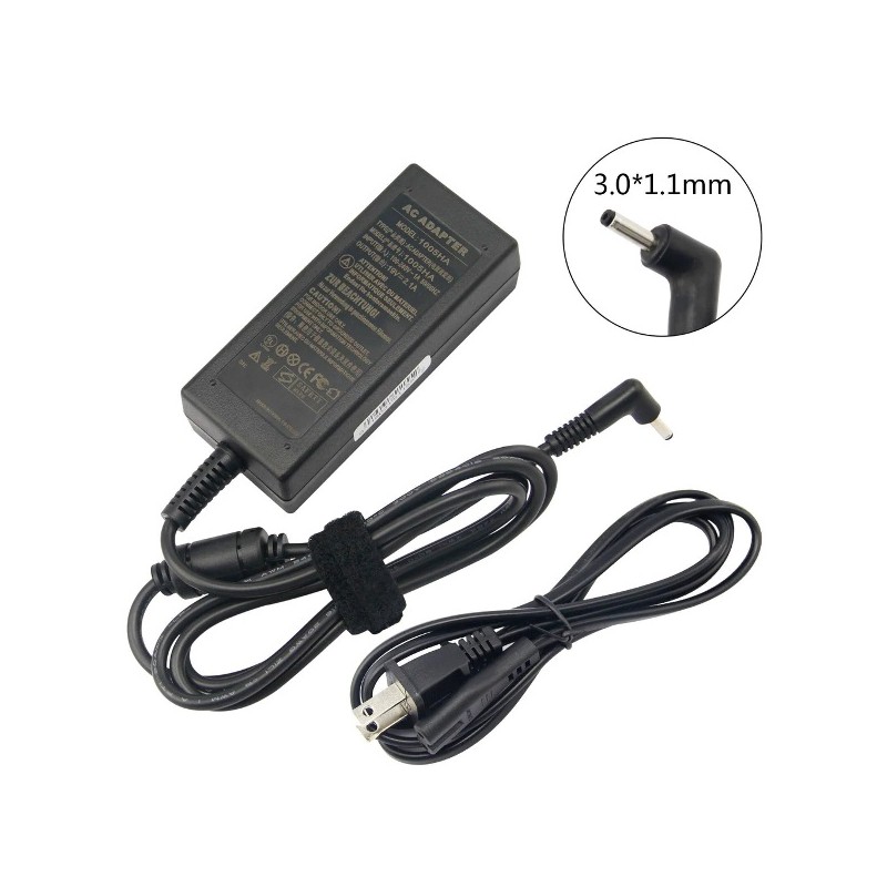 Cargador ProBattery 40W 19V 2.1A Samsung DC 3.0x1.1 Cargador ProBattery 40W 19V 2.1A Samsung DC 3.0x1.1