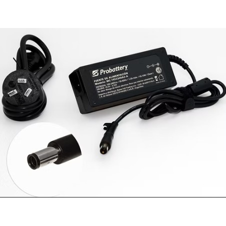 Cargador ProBattery 65W 18.5V 3.5A HP DC 7.4x5.0