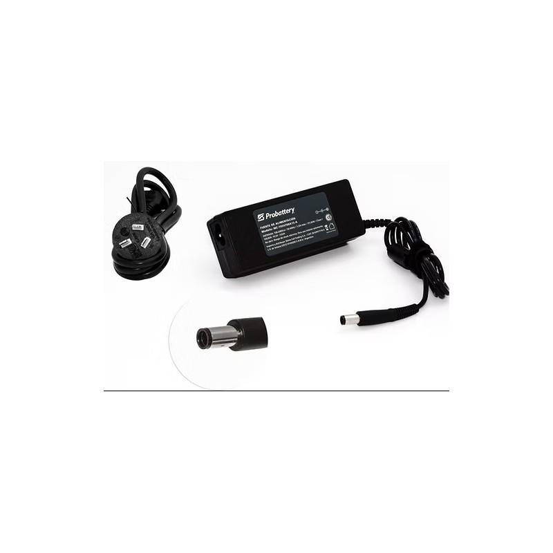 Cargador ProBattery 65W 19.5V 3.34A Dell DC 7.4x5.0 Cargador ProBattery 65W 19.5V 3.34A Dell DC 7.4x5.0