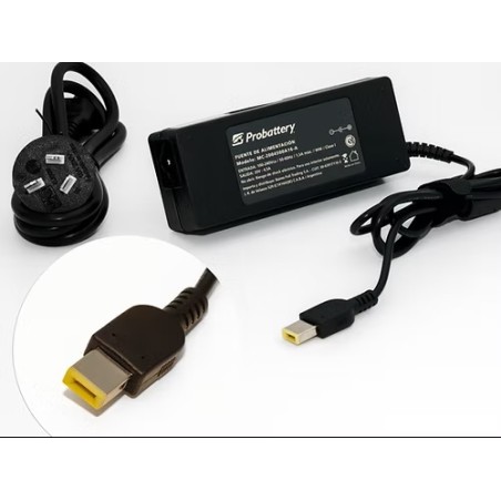 Cargador ProBattery 65W 20V 3.25A Lenovo DC USB Type