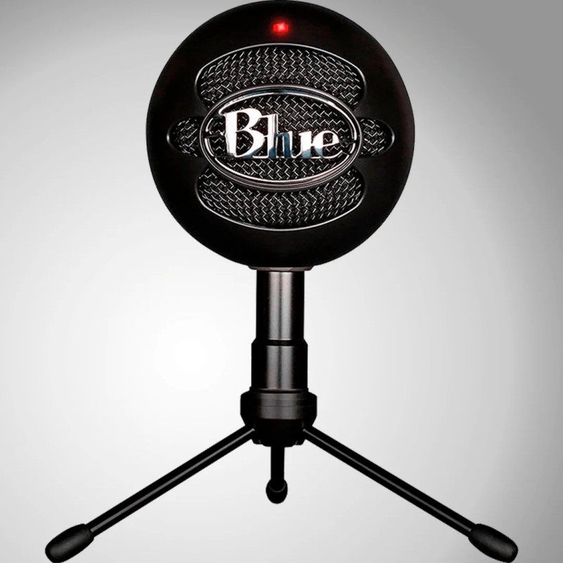 Micrófono Logitech Blue Snowball iCE Black USB
