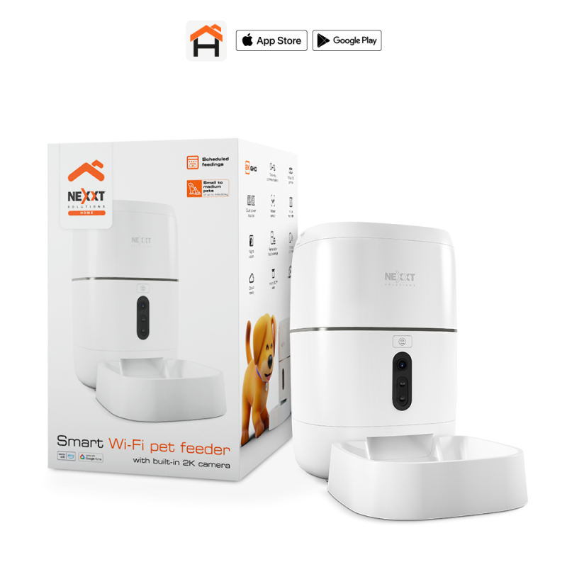 Nexxt Home Comedero Inteligente Mascotas Wi-Fi Nexxt Home Comedero Inteligente Mascotas Wi-Fi