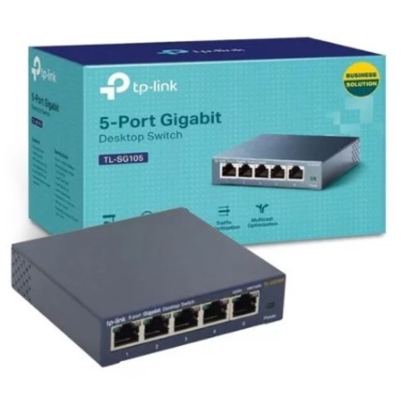 TP-Link TL-SG105 5-Port Gigabit Desktop Switch