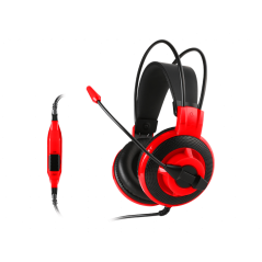 MSI DS501 Headset Gaming Negro/Rojo