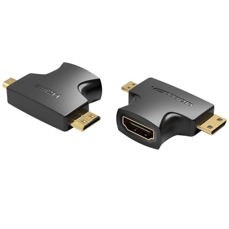Adaptador HDMI Vention AGFB0 Mini/Micro a HDMI Adaptador HDMI Vention AGFB0 Mini/Micro a HDMI