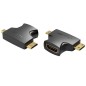 Adaptador HDMI Vention AGFB0 Mini/Micro a HDMI Adaptador HDMI Vention AGFB0 Mini/Micro a HDMI