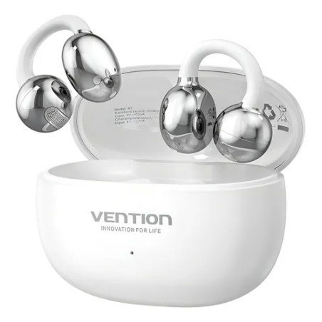 Auriculares Open Ear Bluetooth Vention Echo Clip A1 White