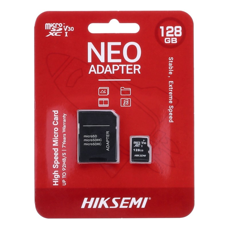 MicroSD 128 GB Hiksemi Neo Clase 10 MicroSD 128 GB Hiksemi Neo Clase 10
