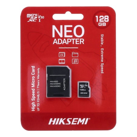 MicroSD 128 GB Hiksemi Neo Clase 10