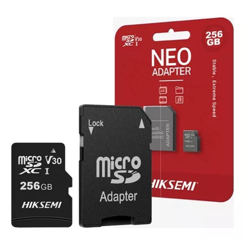 MicroSD 256 GB Hiksemi Neo Clase 10 MicroSD 256 GB Hiksemi Neo Clase 10