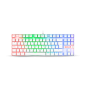 Teclado Redragon Kumara K552W White RAINBOW