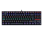 Teclado Redragon Kumara Rainbow K552 Black SP