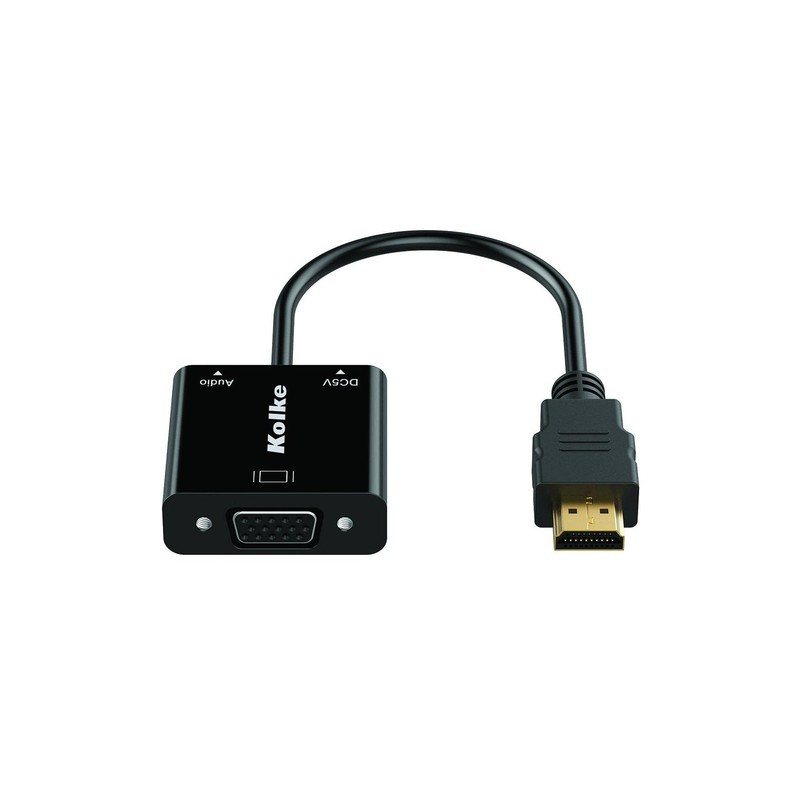 Adaptador HDMI‑VGA con audio Adaptador HDMI‑VGA con audio
